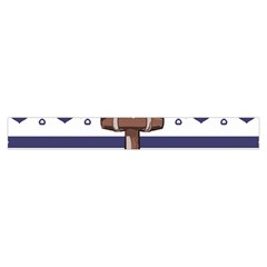 Anchor Background Design Make Up Case (Large) from ArtsNow.com Zipper Front