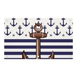 Anchor Background Design Banner and Sign 5  x 3 