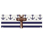 Anchor Background Design Banner and Sign 6  x 2 