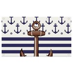 Anchor Background Design Banner and Sign 7  x 4 