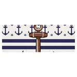 Anchor Background Design Banner and Sign 8  x 3 