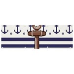 Anchor Background Design Banner and Sign 9  x 3 