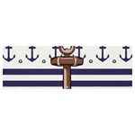 Anchor Background Design Banner and Sign 12  x 4 