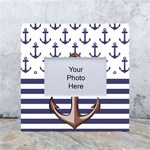 Anchor Background Design White Box Photo Frame 4  x 6 