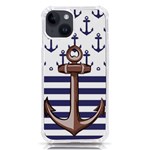 Anchor Background Design iPhone 14 TPU UV Print Case