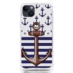 Anchor Background Design iPhone 14 Plus TPU UV Print Case