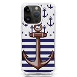 Anchor Background Design iPhone 14 Pro TPU UV Print Case