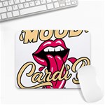 Music Hip Hop Text Black White 3d Small Mousepad