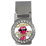 Music Hip Hop Text Black White 3d Money Clips (CZ) 