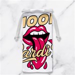 Music Hip Hop Text Black White 3d Jewelry Bag