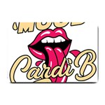 Music Hip Hop Text Black White 3d Small Doormat