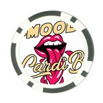 Music Hip Hop Text Black White 3d Poker Chip Card Guard