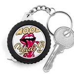 Music Hip Hop Text Black White 3d Measuring Tape