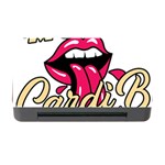 Music Hip Hop Text Black White 3d Memory Card Reader with CF