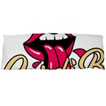 Music Hip Hop Text Black White 3d Body Pillow Case Dakimakura (Two Sides)