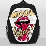 Music Hip Hop Text Black White 3d Backpack Bag