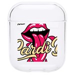 Music Hip Hop Text Black White 3d Hard PC AirPods 1/2 Case