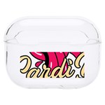 Music Hip Hop Text Black White 3d Hard PC AirPods Pro Case