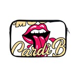 Music Hip Hop Text Black White 3d Apple MacBook Pro 13  Zipper Case