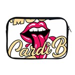 Music Hip Hop Text Black White 3d Apple MacBook Pro 17  Zipper Case
