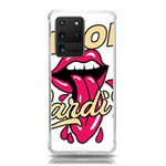 Music Hip Hop Text Black White 3d Samsung Galaxy S20 Ultra 6.9 Inch TPU UV Case