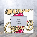 Music Hip Hop Text Black White 3d White Tabletop Photo Frame 4 x6 