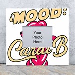 Music Hip Hop Text Black White 3d White Wall Photo Frame 5  x 7 