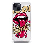 Music Hip Hop Text Black White 3d iPhone 14 TPU UV Print Case