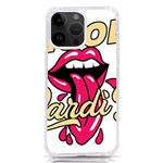Music Hip Hop Text Black White 3d iPhone 14 Pro Max TPU UV Print Case
