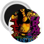 Xtreme Skateboard Graffiti 3  Magnets