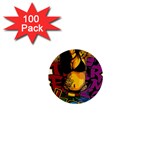 Xtreme Skateboard Graffiti 1  Mini Buttons (100 pack) 