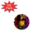 Xtreme Skateboard Graffiti 1  Mini Magnets (100 pack) 