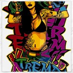 Xtreme Skateboard Graffiti Canvas 16  x 16 