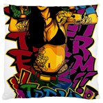 Xtreme Skateboard Graffiti Large Cushion Case (One Side)