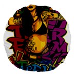 Xtreme Skateboard Graffiti Large 18  Premium Round Cushions