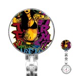 Xtreme Skateboard Graffiti Stainless Steel Nurses Watch