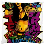 Xtreme Skateboard Graffiti Standard Premium Plush Fleece Cushion Case (One Side)