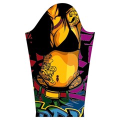 Xtreme Skateboard Graffiti Kids  Midi Sailor Dress from ArtsNow.com Sleeve Right