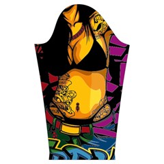Xtreme Skateboard Graffiti Kids  Midi Sailor Dress from ArtsNow.com Sleeve Left
