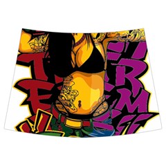Xtreme Skateboard Graffiti Kids  Midi Sailor Dress from ArtsNow.com Back Skirt