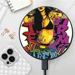 Xtreme Skateboard Graffiti Wireless Fast Charger(Black)