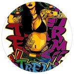 Xtreme Skateboard Graffiti Round Trivet