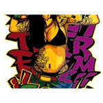 Xtreme Skateboard Graffiti Premium Plush Fleece Blanket (Extra Small)