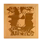 Xtreme Skateboard Graffiti Wood Photo Frame Cube