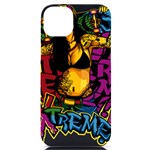 Xtreme Skateboard Graffiti iPhone 14 Plus Black UV Print Case