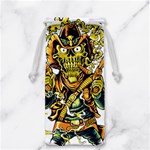 Cowboy Skeleton With Gun Illustration Jewelry Bag