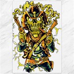 Cowboy Skeleton With Gun Illustration Canvas 20  x 30 