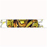 Cowboy Skeleton With Gun Illustration Small Bar Mat