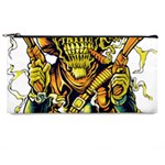 Cowboy Skeleton With Gun Illustration Pencil Case