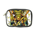 Cowboy Skeleton With Gun Illustration Coin Purse